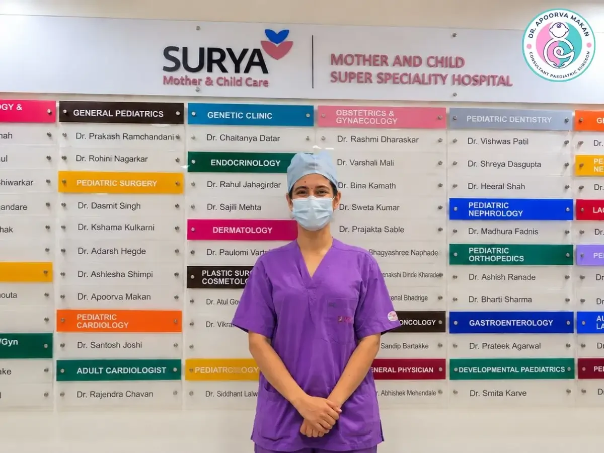 Dr. Apoorva Makan at Surya Mother & Child Care Hospital in Wakad Pune